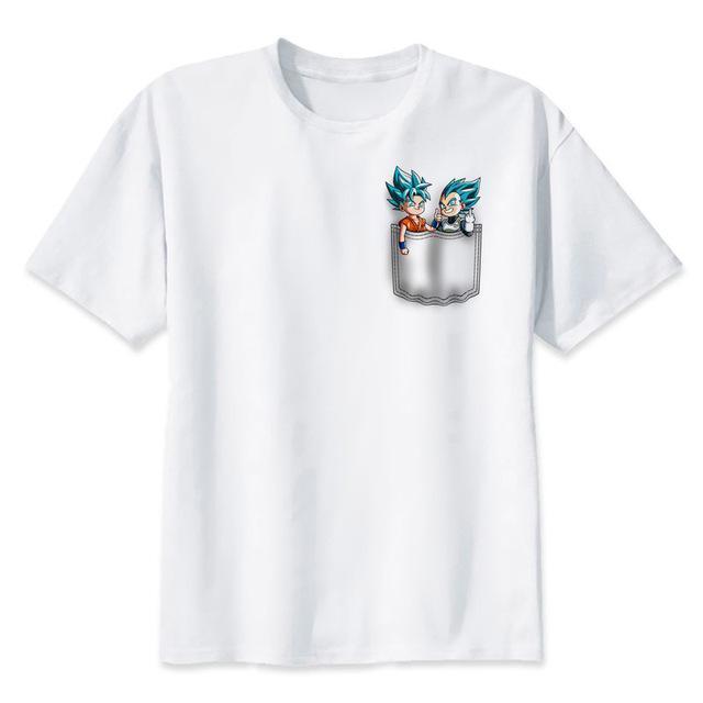 OtakuForm-SH T-Shirt S / Style 12 DRAGON BALL Slim Fit Short Sleeve Shirt for Men (16 styles)