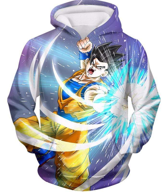 OtakuForm-OP Sweatshirt Hoodie / XXS Dragon Ball Super Awesome Saiyan Hero Gohan Action Sweatshirt - DBZ Sweater