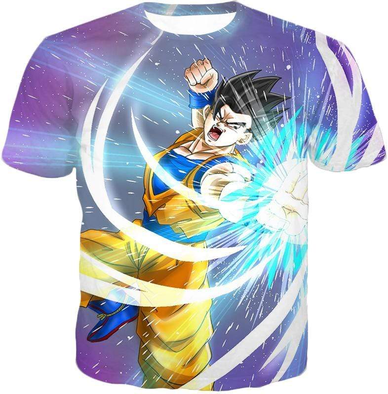 OtakuForm-OP Sweatshirt T-Shirt / XXS Dragon Ball Super Awesome Saiyan Hero Gohan Action Sweatshirt - DBZ Sweater