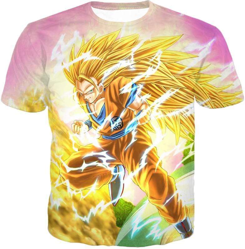 OtakuForm-OP Sweatshirt T-Shirt / XXS Dragon Ball Super Awesome Super Saiyan 3 Goku Graphic Sweatshirt