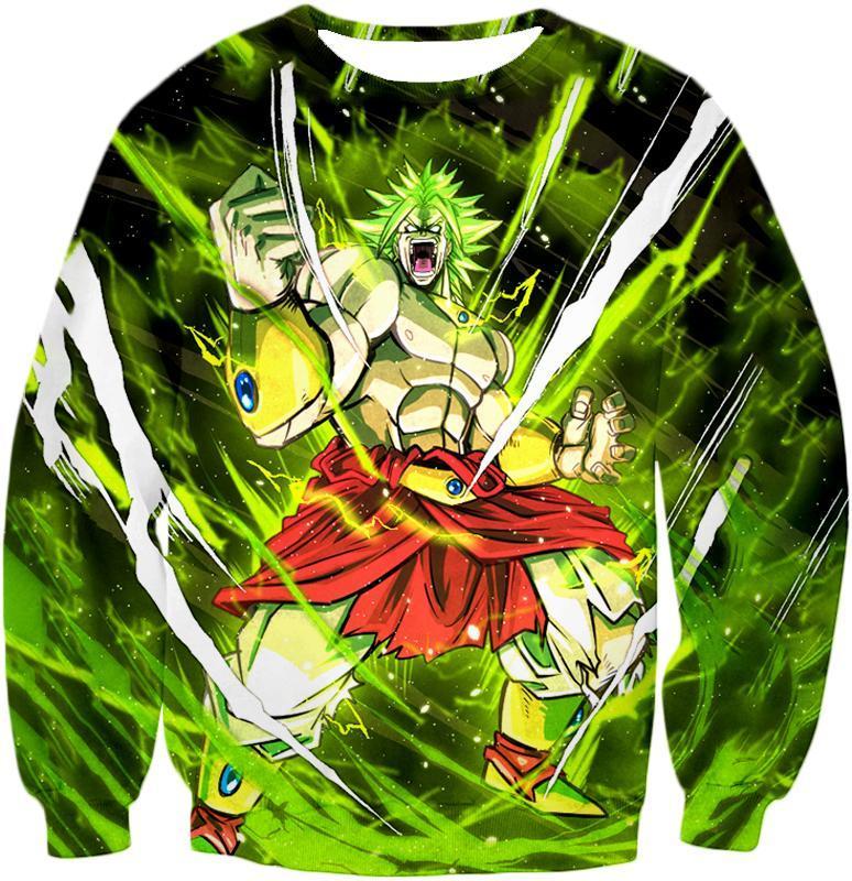 OtakuForm-OP Sweatshirt Sweatshirt / XXS Dragon Ball Super Broly Legendary Super Saiyan Graphic Anime Sweatshirt