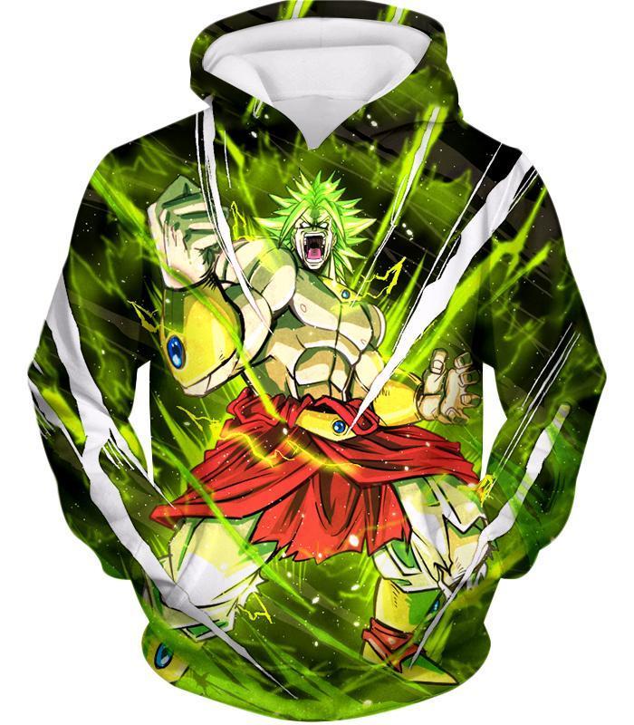 OtakuForm-OP Sweatshirt Hoodie / XXS Dragon Ball Super Broly Legendary Super Saiyan Graphic Anime Sweatshirt