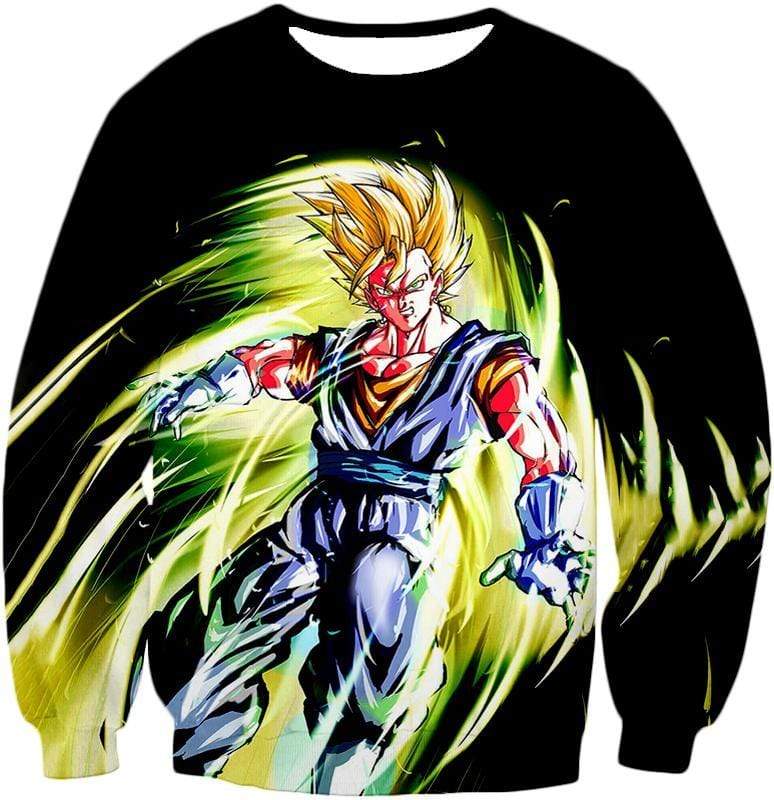 OtakuForm-OP T-Shirt Sweatshirt / XXS Dragon Ball Super Cool Fusion Warrior Vegito Super Saiyan Mode Awesome Black T-Shirt
