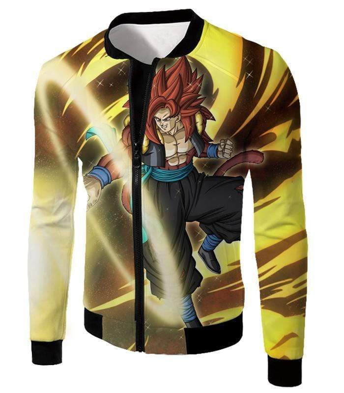 OtakuForm-OP Sweatshirt Jacket / XXS Dragon Ball Super Cool Gogeta Xeno Super Saiyan 4 Action Graphic Sweatshirt - DBZ Sweater