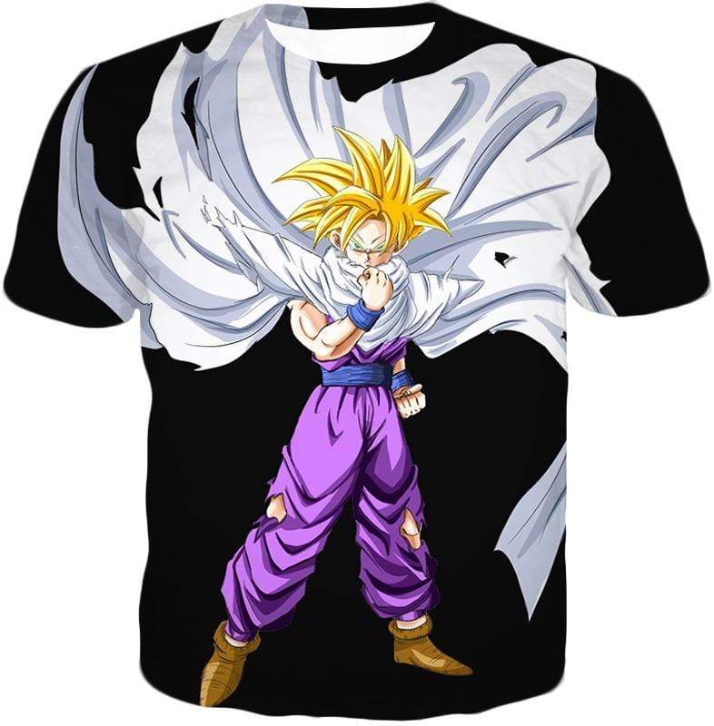 OtakuForm-OP T-Shirt T-Shirt / XXS Dragon Ball Super Cool Gohan Full Super Saiyan Black T-Shirt - DBZ T-Shirt
