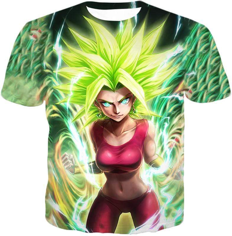 OtakuForm-OP Hoodie T-Shirt / XXS Dragon Ball Super Cool Legendary Super Saiyan Kale Graphic Hoodie - DBZ Clothing Hoodie