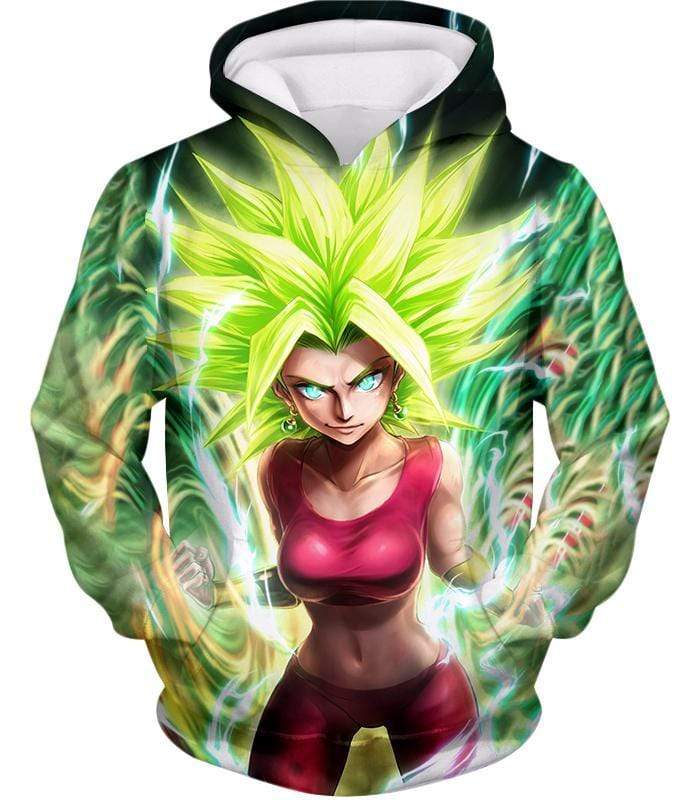 OtakuForm-OP Sweatshirt Hoodie / XXS Dragon Ball Super Cool Legendary Super Saiyan Kale Graphic Sweatshirt - DBZ Clothing Sweater