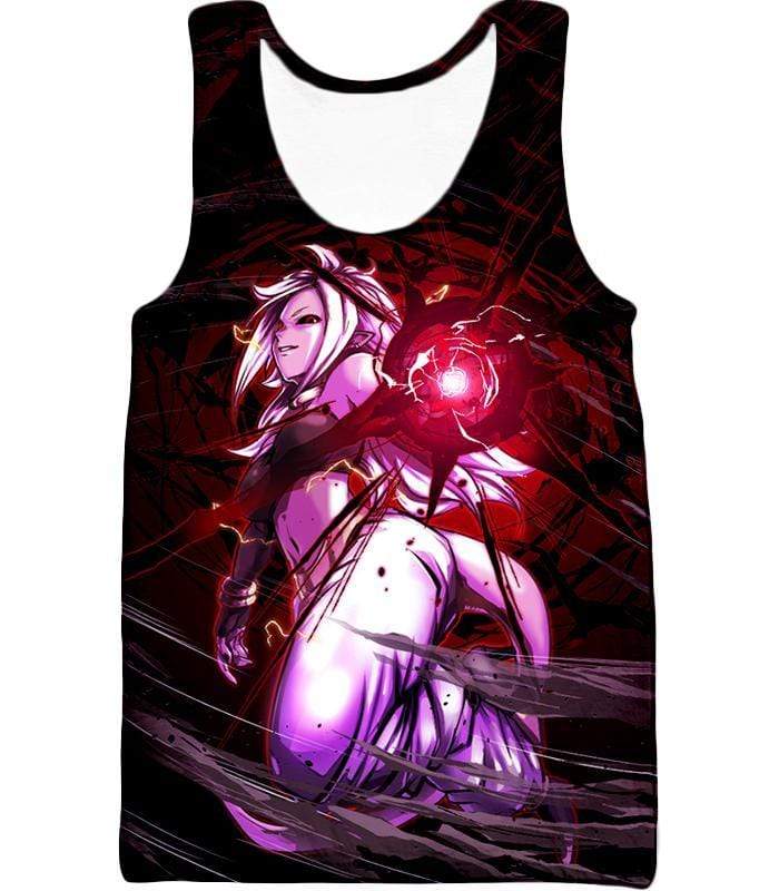 OtakuForm-OP Hoodie Tank Top / XXS Dragon Ball Super Dragon Ball FighterZ Android 21 Awesome Graphic Action Hoodie - DBZ Clothing Hoodie