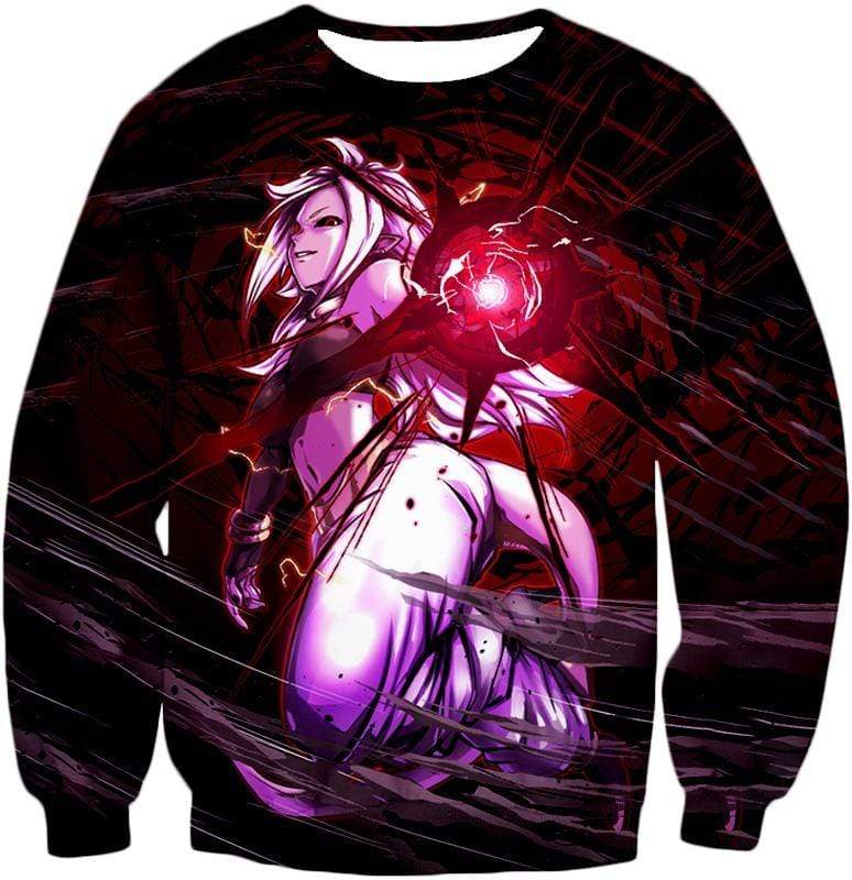 OtakuForm-OP Hoodie Sweatshirt / XXS Dragon Ball Super Dragon Ball FighterZ Android 21 Awesome Graphic Action Hoodie - DBZ Clothing Hoodie