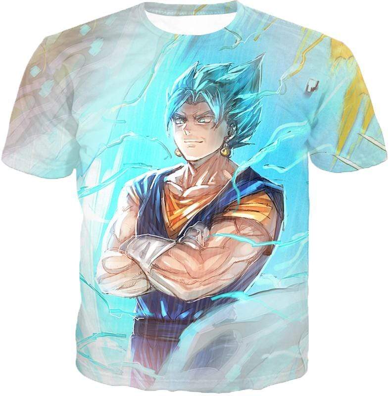OtakuForm-OP T-Shirt T-Shirt / XXS Dragon Ball Super Favourite Warrior Vegito Super Saiyan Blue Amazing T-Shirt