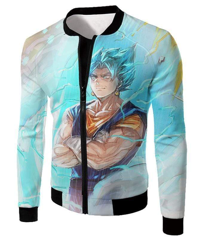 OtakuForm-OP T-Shirt Jacket / XXS Dragon Ball Super Favourite Warrior Vegito Super Saiyan Blue Amazing T-Shirt