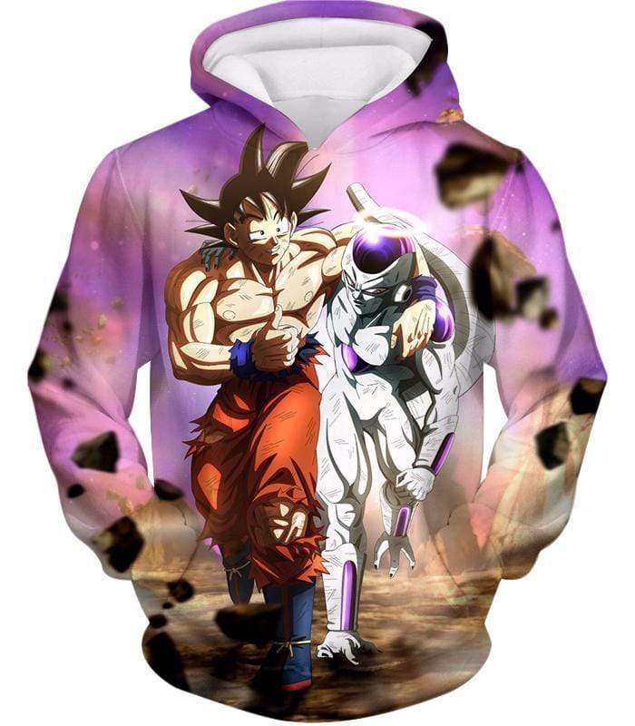 OtakuForm-OP Sweatshirt Hoodie / XXS Dragon Ball Super Fighters Goku X Frieza Amazing Graphic Sweatshirt - Dragon Ball Sweater