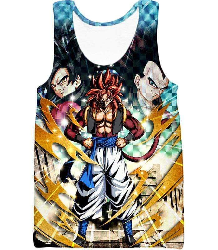 OtakuForm-OP T-Shirt Tank Top / XXS Dragon Ball Super Fusion Xeno Gogeta Cool Graphic T-Shirt