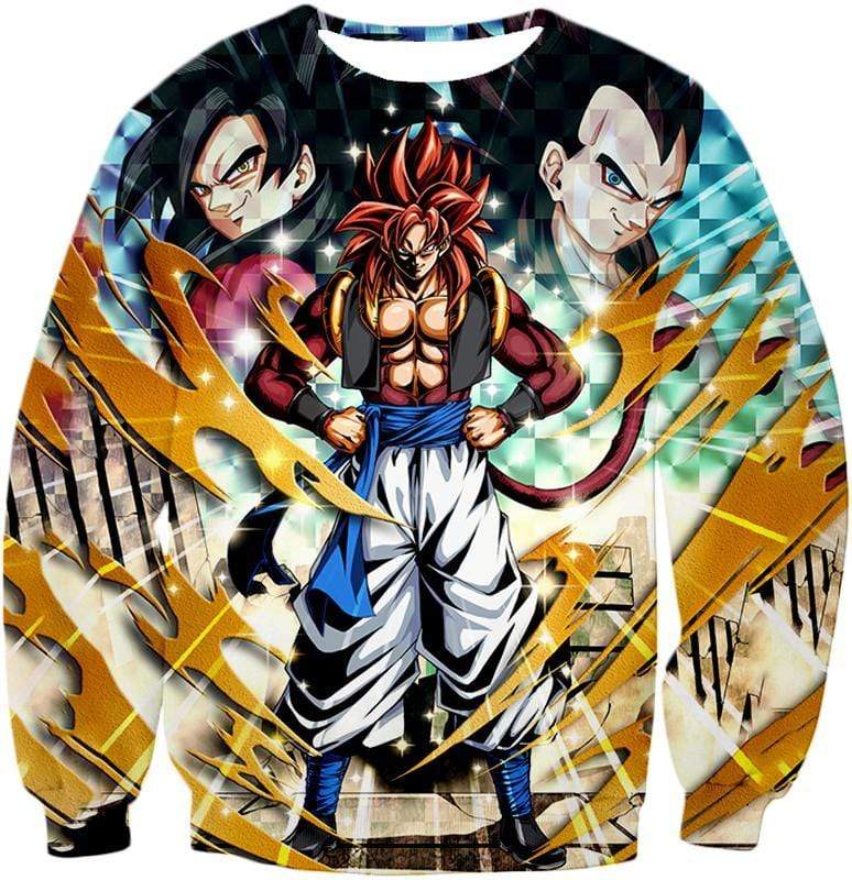 OtakuForm-OP T-Shirt Sweatshirt / XXS Dragon Ball Super Fusion Xeno Gogeta Cool Graphic T-Shirt