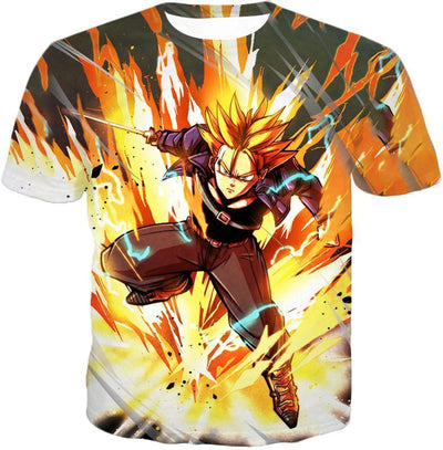 OtakuForm-OP Hoodie T-Shirt / XXS Dragon Ball Super Future Trunks Super Saiyan Awesome Hoodie