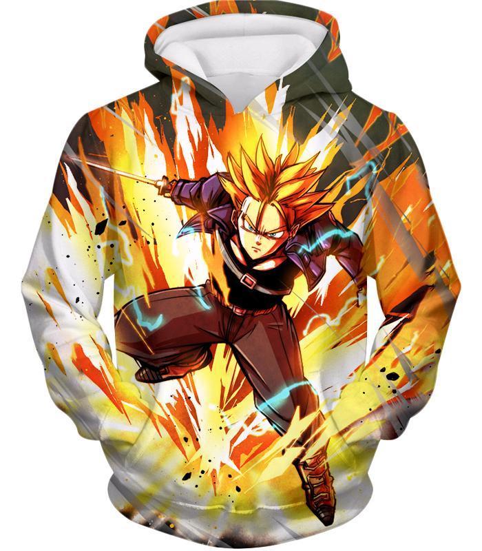 OtakuForm-OP Sweatshirt Hoodie / XXS Dragon Ball Super Future Trunks Super Saiyan Awesome Sweatshirt