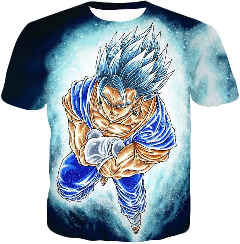 OtakuForm-OP Sweatshirt T-Shirt / XXS Dragon Ball Super Godly Form Super Saiyan Blue Vegito Cool Sweatshirt