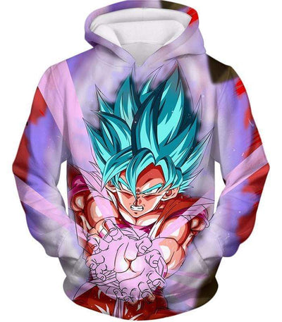 OtakuForm-OP Sweatshirt Hoodie / XXS Dragon Ball Super Goku Super Saiyan Blue Godly Mode Sweatshirt