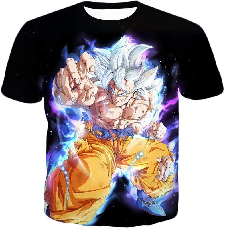 OtakuForm-OP T-Shirt T-Shirt / XXS Dragon Ball Super Goku Super Saiyan White Incredible Black  T-Shirt