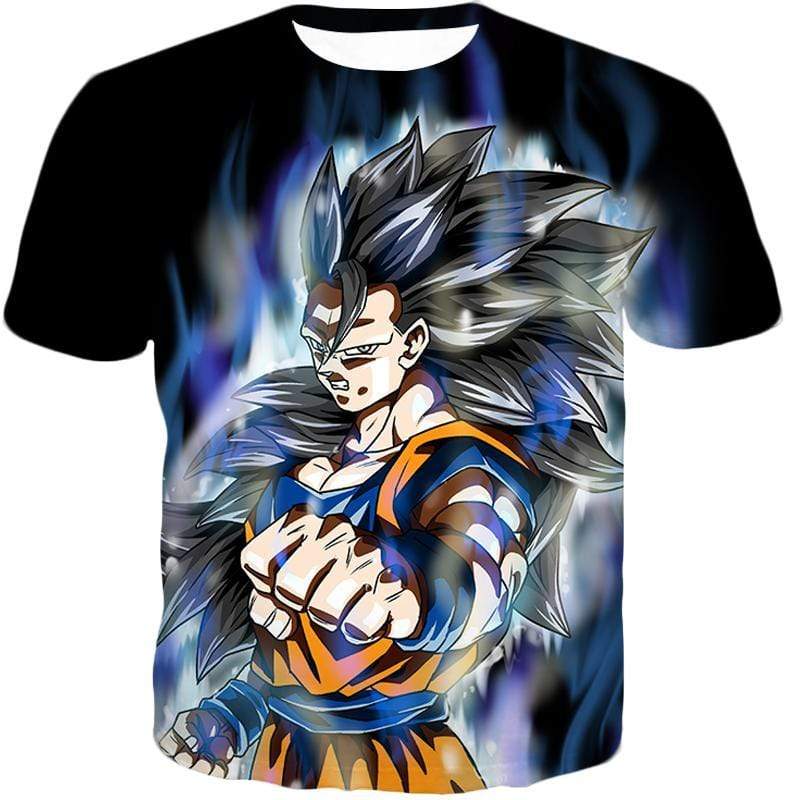 OtakuForm-OP Hoodie T-Shirt / XXS Dragon Ball Super Goku Ultra Instinct Super Saiyan 3 Awesome Black Hoodie
