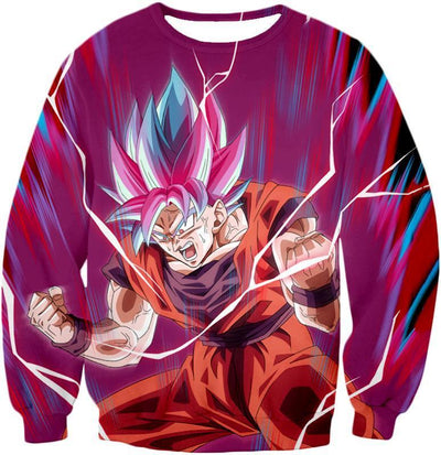 OtakuForm-OP Hoodie Sweatshirt / XXS Dragon Ball Super Rising Power Goku Super Saiyan Blue kaio-ken Hoodie
