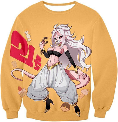OtakuForm-OP T-Shirt Sweatshirt / XXS Dragon Ball Super Super Cute Evil Android 21 Awesome Anime T-Shirt - DBZ Clothing T-Shirt