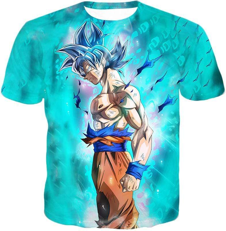 OtakuForm-OP T-Shirt T-Shirt / XXS Dragon Ball Super Super Saiyan Blue Goku Cool Blue T-Shirt