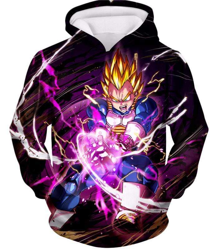 OtakuForm-OP Sweatshirt Hoodie / XXS Dragon Ball Super Super Saiyan Warrior Prince Vegeta Sweatshirt - DBZ Clothing Sweater
