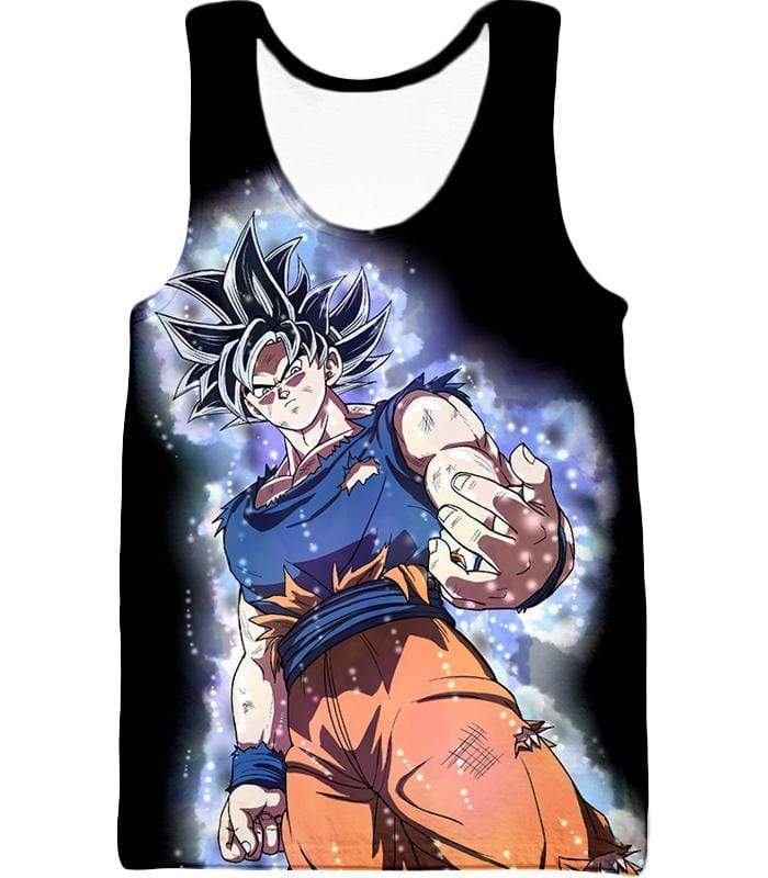 OtakuForm-OP T-Shirt Tank Top / XXS Dragon Ball Super Ultra Instinct Goku Super Cool Saiyan Warrior Black T-Shirt - DBZ T-Shirt
