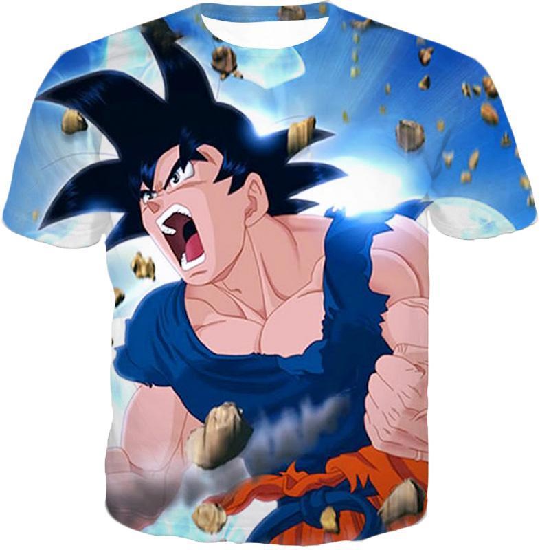 OtakuForm-OP Sweatshirt T-Shirt / XXS Dragon Ball Z Sweatshirt - Goku Angry Power Sweatshirt