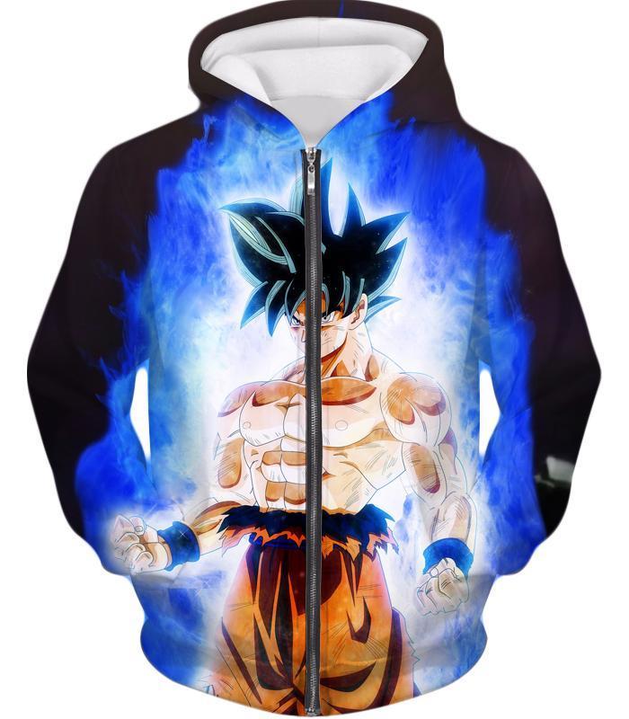 OtakuForm-OP Sweatshirt Zip Up Hoodie / XXS Dragon Ball Z Sweatshirt - Limit Breaker Goku Sweatshirt