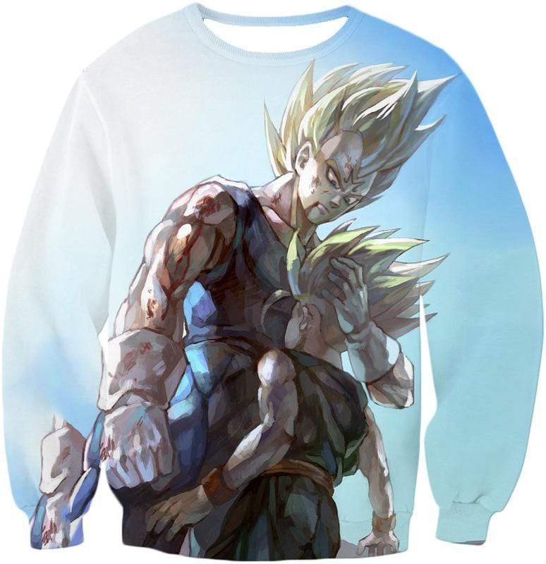 OtakuForm-OP Sweatshirt Sweatshirt / XXS Dragon Ball Z Sweatshirt - Majin Vegeta And Trunks Sweatshirt