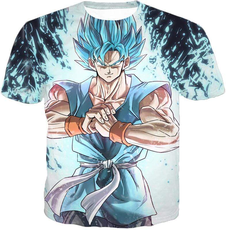 OtakuForm-OP Sweatshirt T-Shirt / XXS Dragon Ball Z Sweatshirt - Super Saiyan Blue Goku GT Sweatshirt