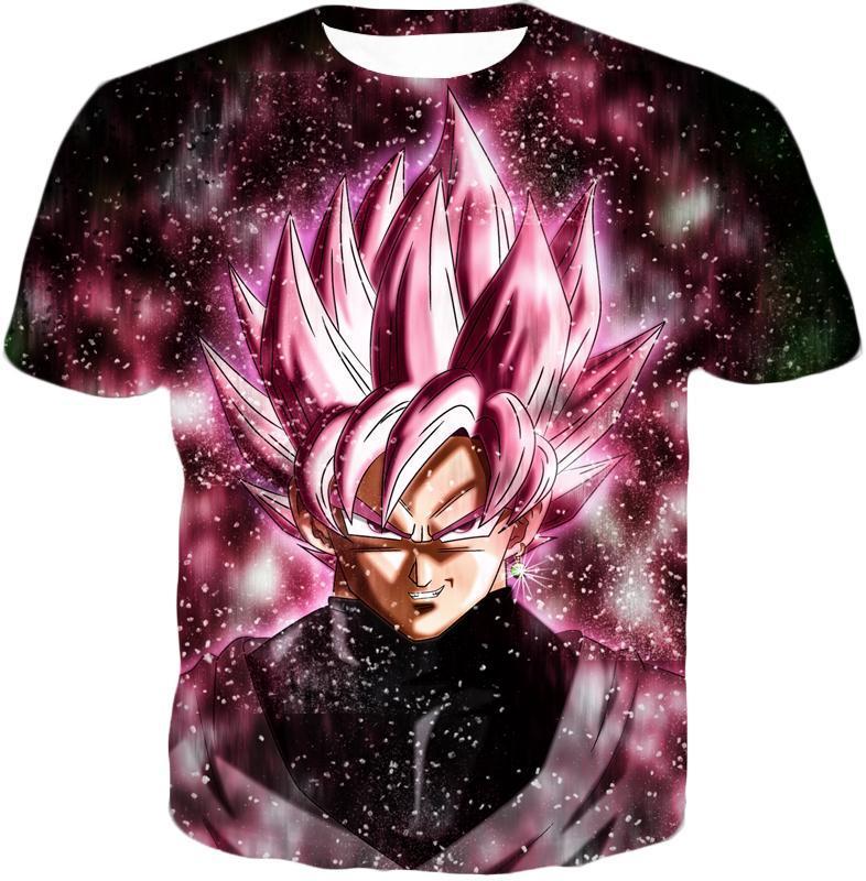 OtakuForm-OP Sweatshirt T-Shirt / XXS Dragon Ball Z Sweatshirt - Super Saiyan Rose Black Goku Sweatshirt