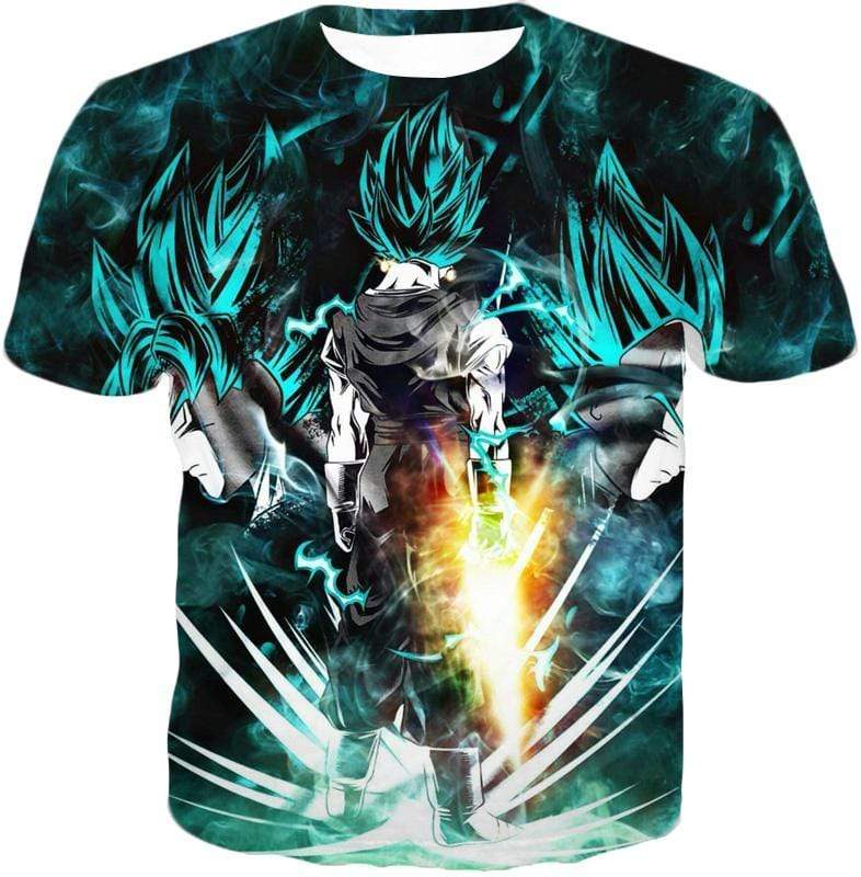 OtakuForm-OP T-Shirt T-Shirt / XXS Dragon Ball Z T-Shirt - Emerald Black Goku And Vegata T-Shirt