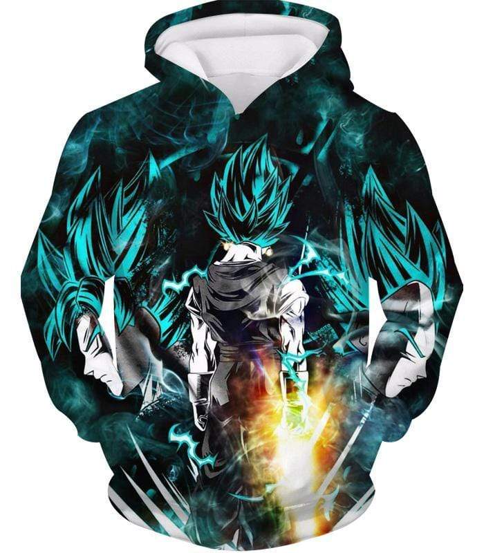 OtakuForm-OP T-Shirt Hoodie / XXS Dragon Ball Z T-Shirt - Emerald Black Goku And Vegata T-Shirt