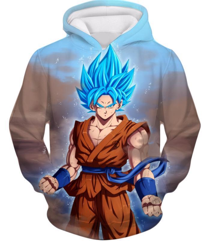 OtakuForm-OP T-Shirt Hoodie / XXS Dragon Ball Z T-Shirt - SSJ Blue Super Saiyan Blue Goku T-Shirt