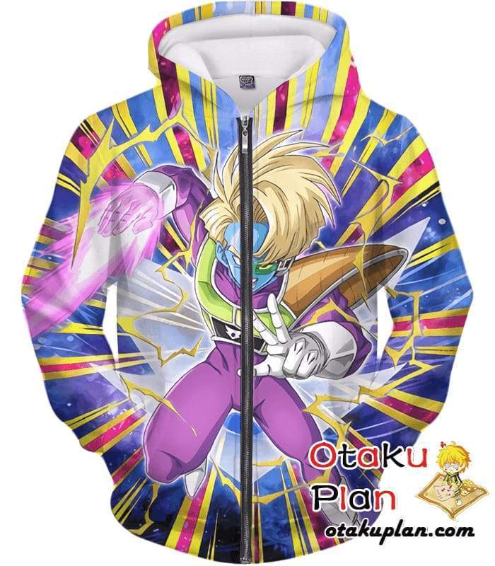 OtakuForm-OP Sweatshirt Zip Up Hoodie / XXS Dragon Ball Z Tank Top - Razor-Sharp Thouser Sweatshirt - DBZ 3D Sweatshirts And Sweatshirt