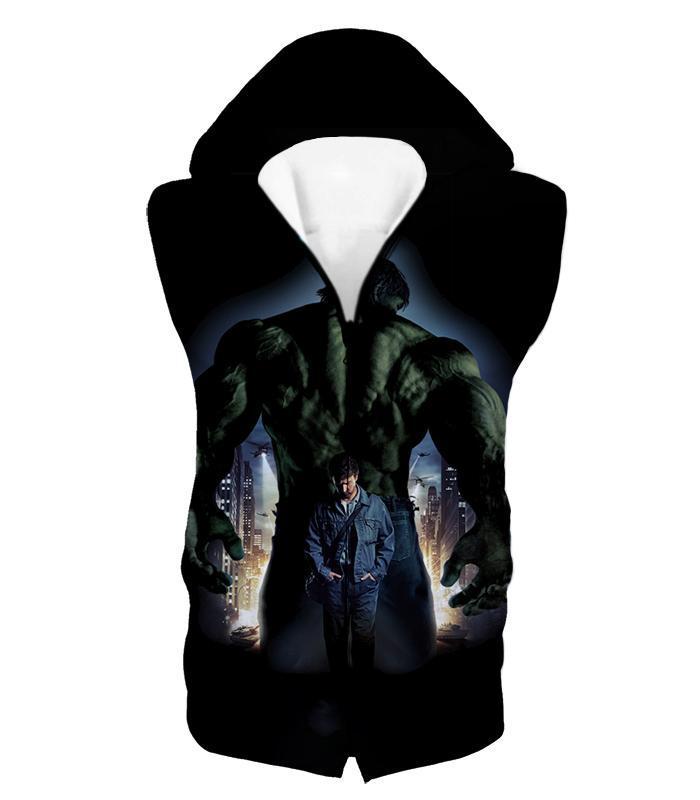OtakuForm-OP T-Shirt Hooded Tank Top / XXS Edward Nortons The Incredible Hulk Promo Black T-Shirt
