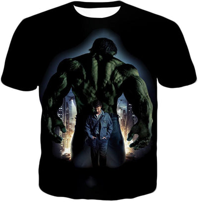 OtakuForm-OP Zip Up Hoodie T-Shirt / XXS Edward Nortons The Incredible Hulk Promo Black Zip Up Hoodie