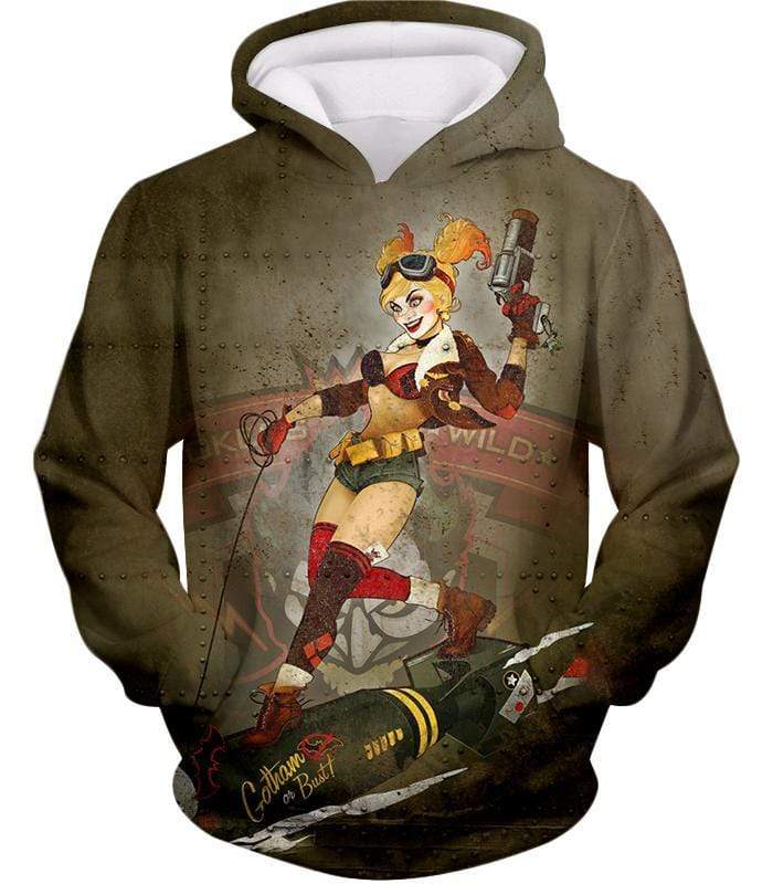 OtakuForm-OP T-Shirt Hoodie / XXS Extremely Wild and Crazy Super Villain Harley Quinn Animated Action T-Shirt