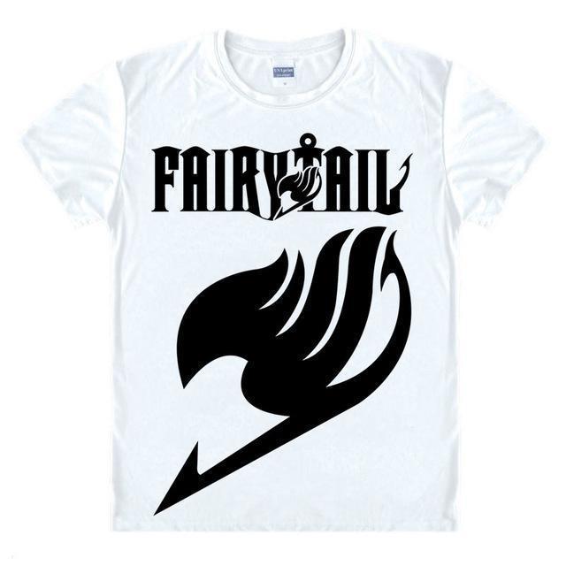 Anime Merchandise T-Shirt M Fairy Tail Shirt  - Logo & Emblem T-Shirt