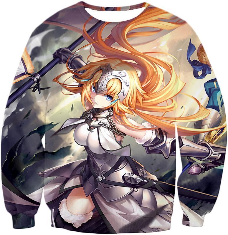 OtakuForm-OF T-Shirt Sweatshirt / XXS Fate Stay Night Powerful Ruler Class Fighter Jeanne dArc T-Shirt