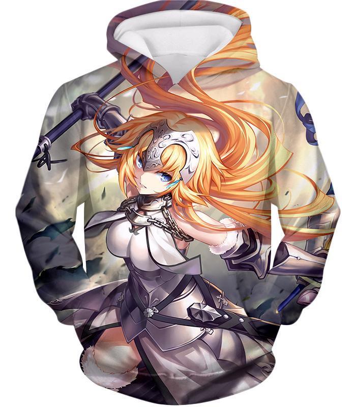 OtakuForm-OF T-Shirt Hoodie / XXS Fate Stay Night Powerful Ruler Class Fighter Jeanne dArc T-Shirt