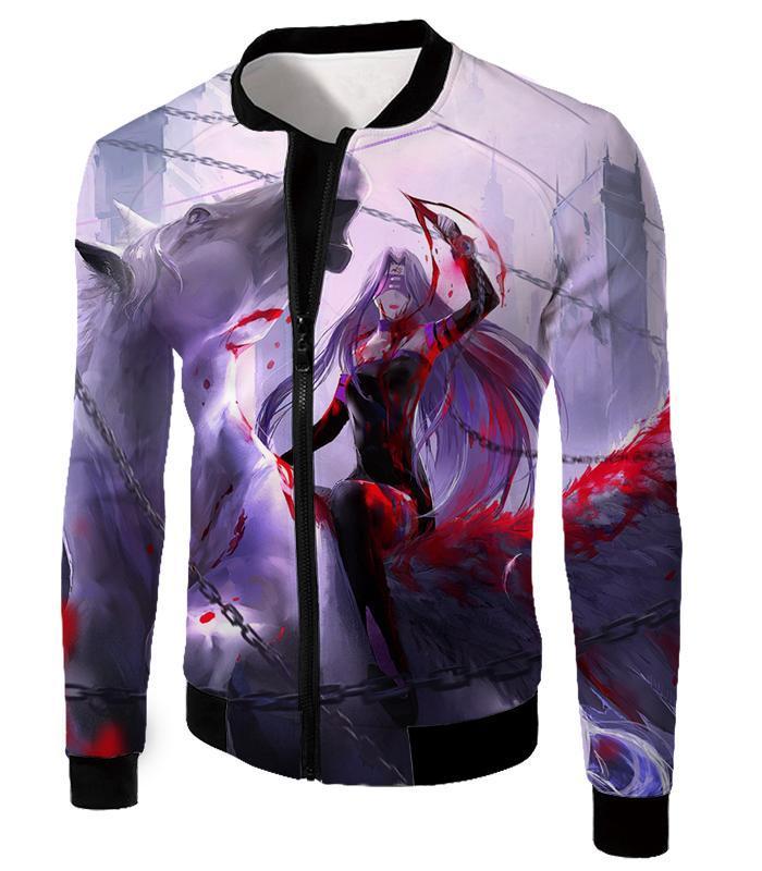OtakuForm-OF T-Shirt Jacket / XXS Fate Stay Night Super Cool Medusa Rider Servant Action T-Shirt