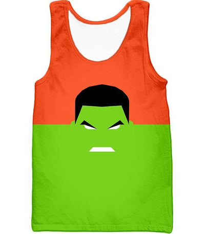 OtakuForm-OP T-Shirt Tank Top / XXS Fearsome Hulk Red and Green T-Shirt