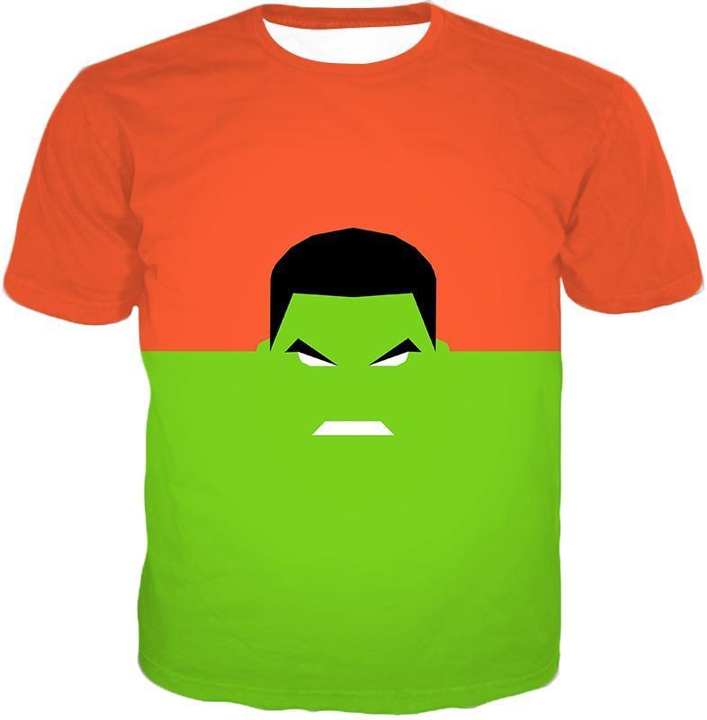 OtakuForm-OP Zip Up Hoodie T-Shirt / XXS Fearsome Hulk Red and Green Zip Up Hoodie