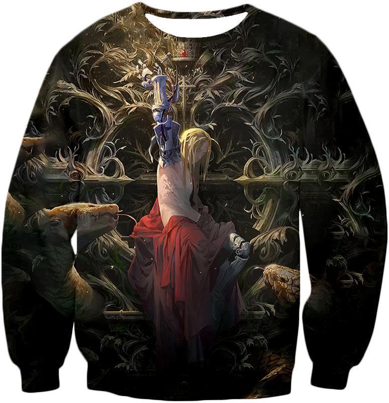OtakuForm-OP T-Shirt Sweatshirt / XXS Full Metal Alchemist T-Shirt - Fullmetal Alchemist Ultimate Fullmetal Alchemist Edward Elrich Art Amazing Graphic T-Shirt