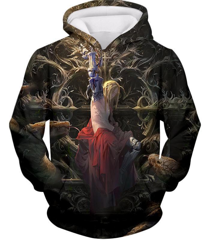 OtakuForm-OP T-Shirt Hoodie / XXS Full Metal Alchemist T-Shirt - Fullmetal Alchemist Ultimate Fullmetal Alchemist Edward Elrich Art Amazing Graphic T-Shirt