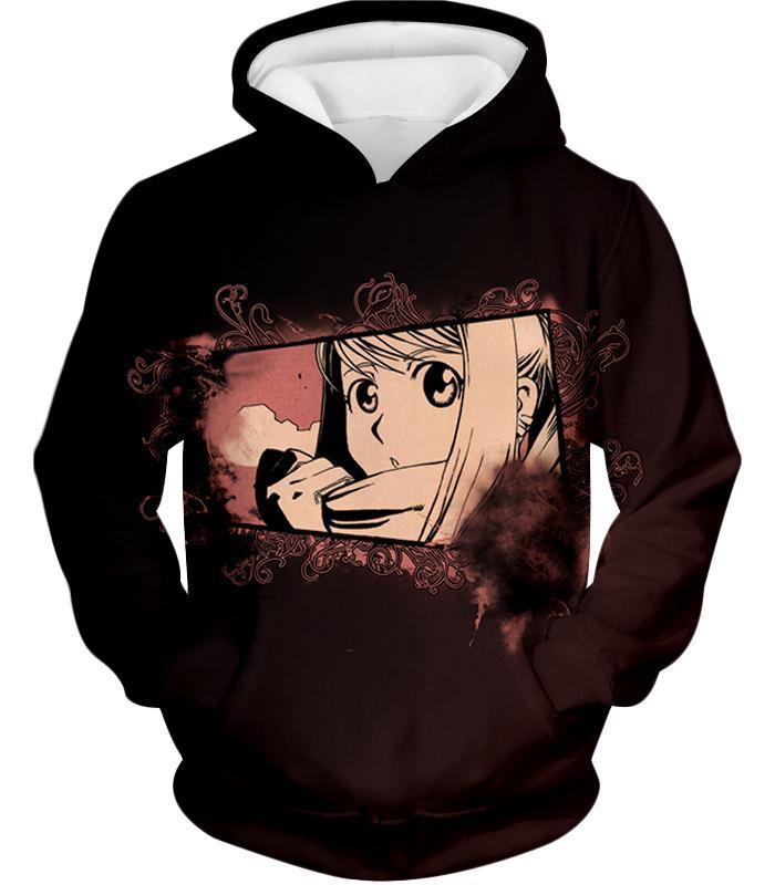 OtakuForm-OP T-Shirt Hoodie / XXS Fullmetal Alchemist Automail Geek Winry Rockbell Cool Promo Black T-Shirt